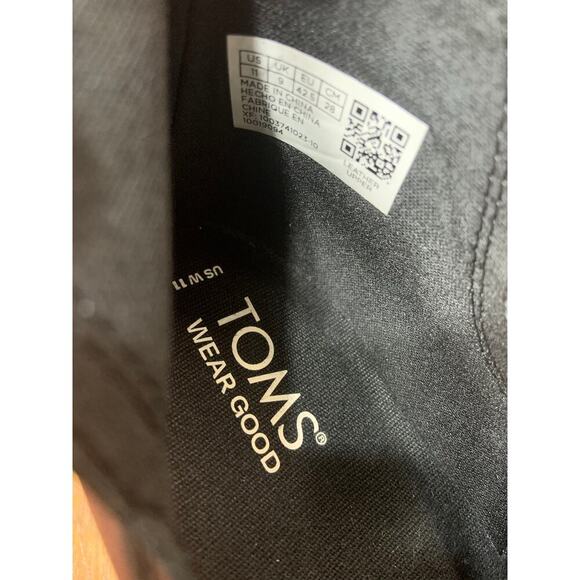 Black Neutral Leather Wedge Ankle Booties Women 11 Preppy Fall Festival Boho - Picture 2 of 8